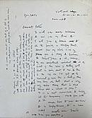 Autograph signed letter to Eric Gill's daughter Petra