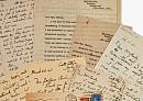 Four autograph letters signed